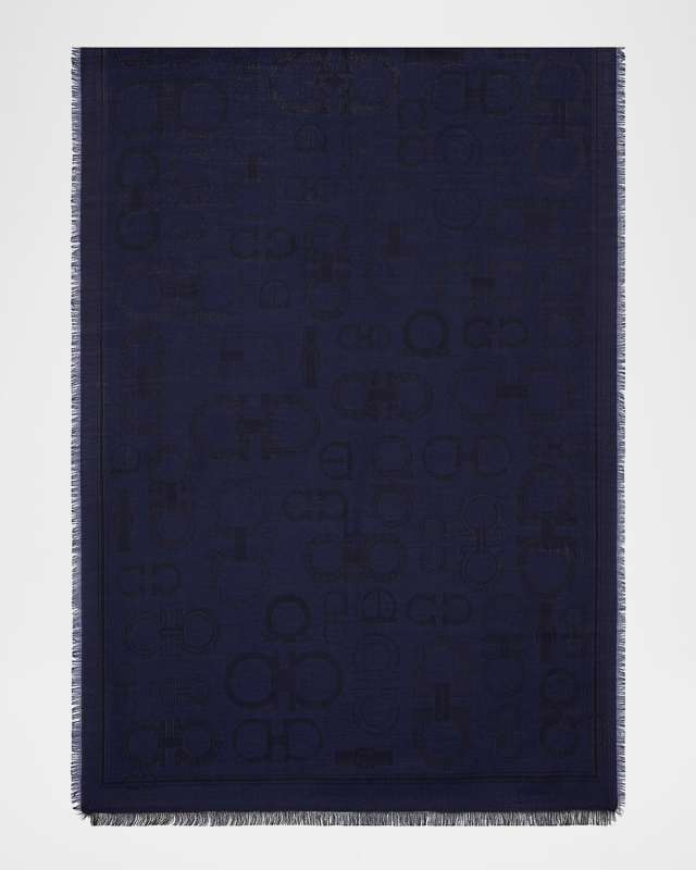 Fibbie Gancini Silk Scarf